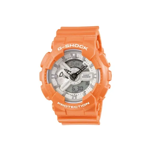 CASIO G Shock Summer Cool Smoothie Collection Кварцевый механизм Смольный ремешок Часы Мужские Белый циферблат
