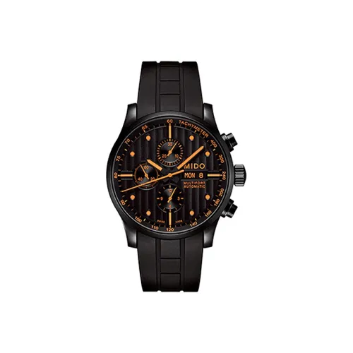 MIDO Helm Автоматический Механический Часы Мужские Часы 44 мм Черный Циферблат Корпус из Нержавеющей Стали Смола Резиновый Ремешок