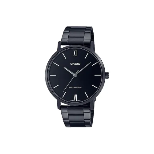 CASIO Standard Series Кварцевый механизм нержавеющая сталь ремешок мужские часы черный циферблат