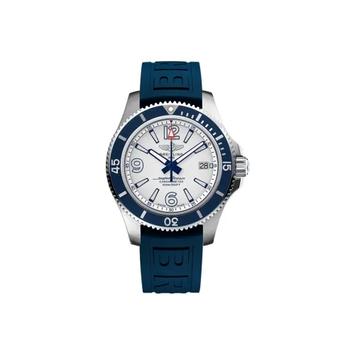 BREITLING Автоматический Механический Часы Мужские Super Ocean Collection 42 мм Белые