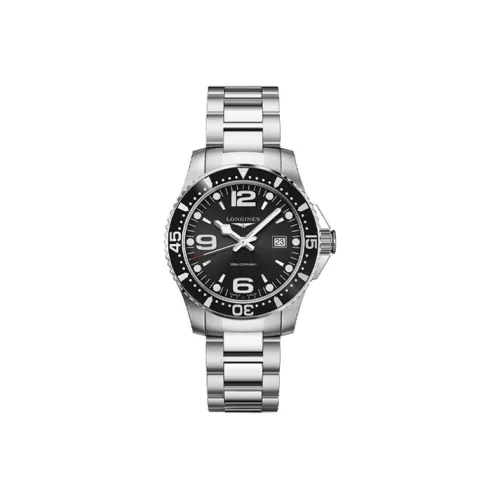 LONGINES Quartz Механизм Мужские часы Comcast Diving Collection 39 мм Черные