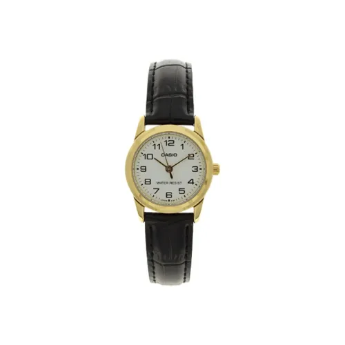 CASIO Standard Series DRESS Collection Кварцевые часы Женские часы Белый циферблат