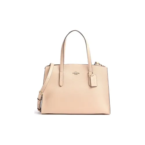 COACH Charlie Коровья кожа Сумка через плечо Сумка на плечо Сумка через плечо Сумка-тоут Женская Бук Коричневый