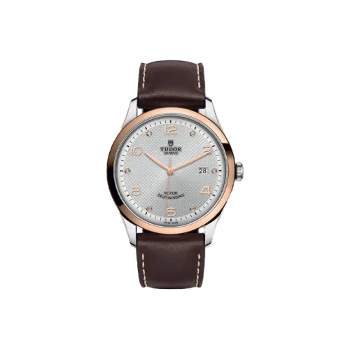 TUDOR Автоматический Механический Механизм Мужские Часы 1926 Collection Серебряные