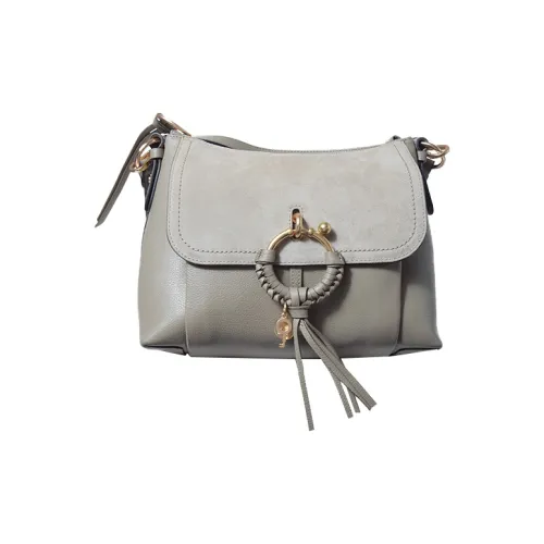 See By Chloe Коровья кожа Сумка Маленькая Женская Бетонно-серый