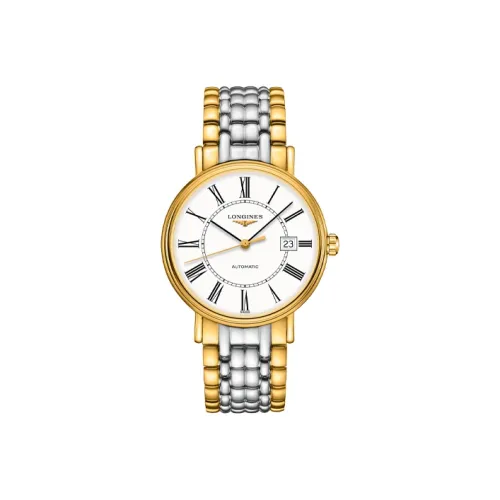 Longines Fashion Collection Автоматический Механический Механизм Мужские Часы 40 мм Белый Циферблат