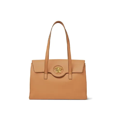 FANSIZHE La Medusa Коровья кожа Сумка-тоут Большая Женская Карамель