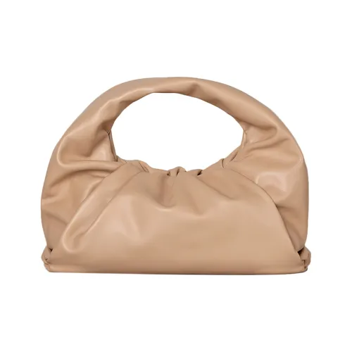 Bottega Veneta Телячья кожа Сумка Женская Бежевая