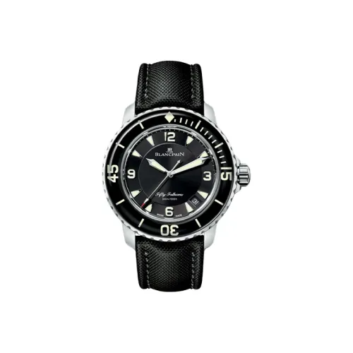 BLANCPAIN Автоматический Механический Часы Мужские FIFTY FATHOMS 45 мм Черные