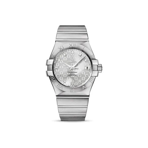 OMEGA Автоматический Механический Часы Мужские Constellation Series Constellation Watch 35 мм Серебряные