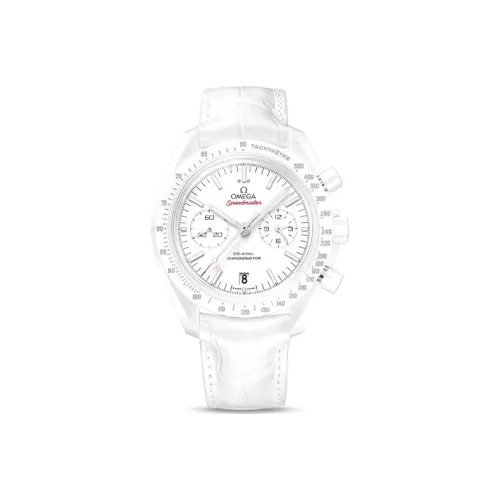 OMEGA Автоматический Механический Часы Мужские Ultra Dominance Series Moon's Темный Боковой Часы 44,25 мм Белый