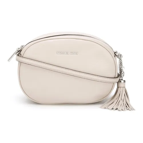 MICHAEL KORS MICHAEL KORS Handbag Collection Ginny Коровья кожа Клатч Средний Женский Светло-серый