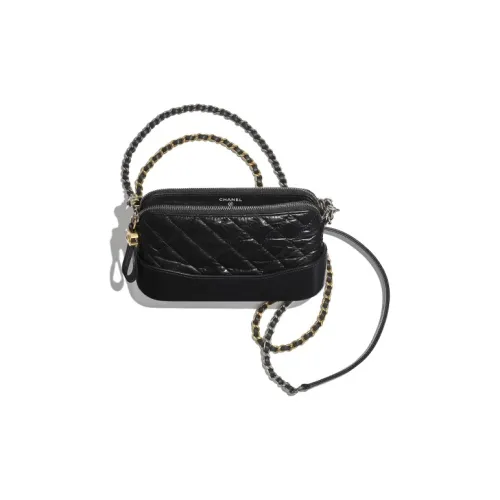 CHANEL Gabrielle Телячья кожа Сумка через плечо Мини Женская