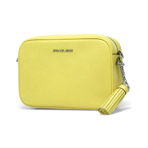 MICHAEL KORS Ginny Сумка через плечо из кожи сумка на плечо женская кремово-желтая