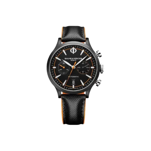 Baume & Mercier Автоматический Механический Механизм Мужские Часы CAPELAND Collection 43mm*39,05mm Черные