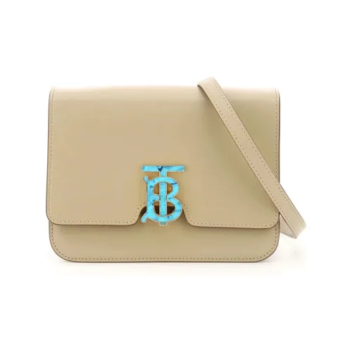 Burberry Кожа TB Сумка Сумка через плечо Стандартная Женская Светло-Коричневая