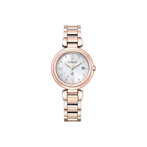 CITIZEN Ecology Drive Collection Светильник Кварцевый механизм Титан Ремешок Часы Унисекс Белый циферблат