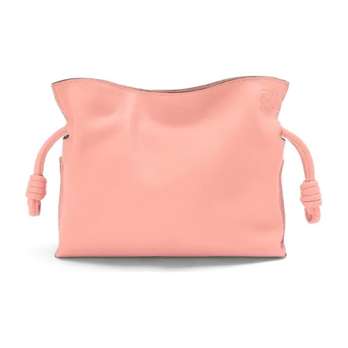 LOEWE Flamenco Nappa Коровья кожа Клатч Мини Женский Розовый
