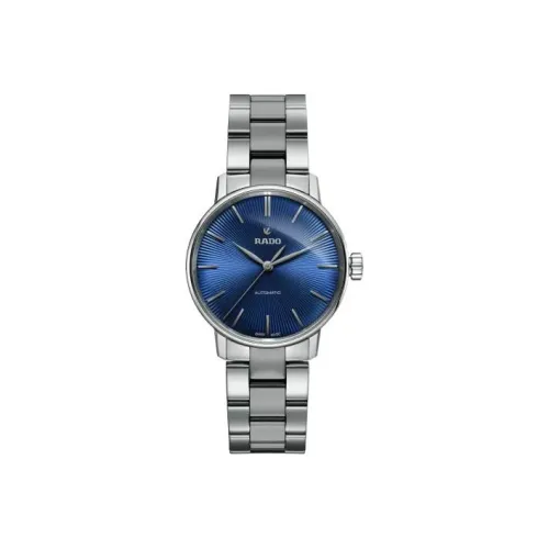 RADO Автоматический Механический Movement Женские Crystal Sparkle Collection Часы 42 мм Синие