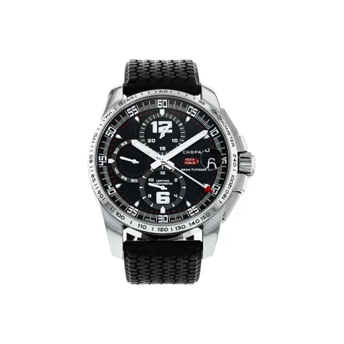 CHOPARD Автоматический Механический Часы Мужские из Коллекции Mille Miglia 44 мм Черные