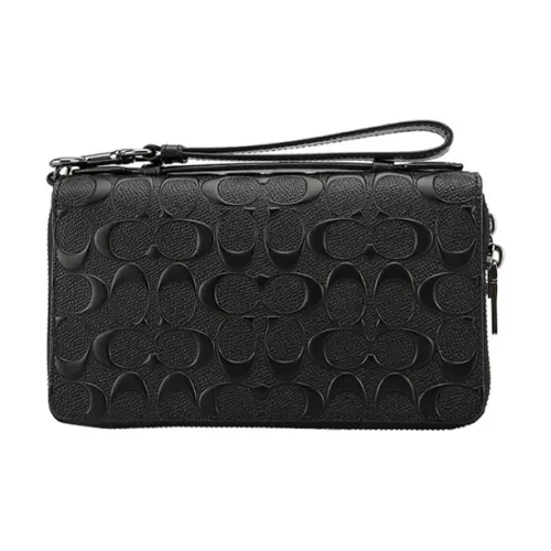 COACH Double Zip Wallet Клатч Мужской