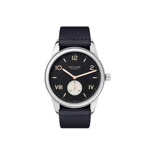 NOMOS Ручной завод, механические часы, мужские, 38,5 мм, синий