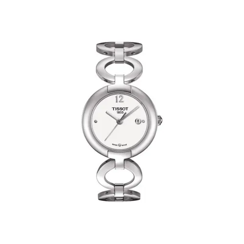 Tissot Quartz Movement Женские T Lady Collection Часы 27,95 мм Белый