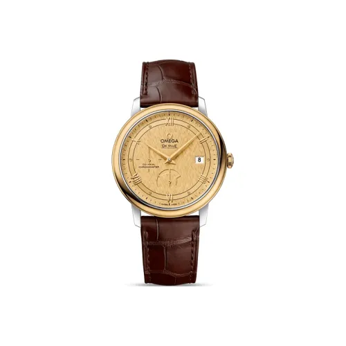 OMEGA Автоматический Механический Часы Мужские Elegant Saucer Series 39,5 мм Золото