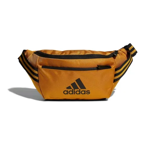 Adidas Полиэстер Обхват талии Сумка Грудь Сумка Обычный Унисекс Нефритовый белый Золотой