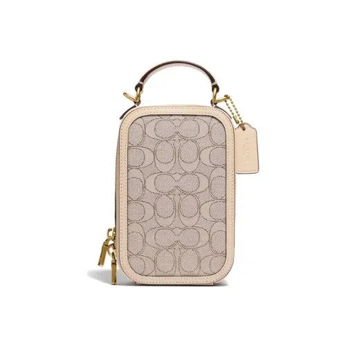 COACH Alie Чехол для телефона из коровьей кожи сумка Camera сумка сумка через плечо сумка через плечо мини женская телесный