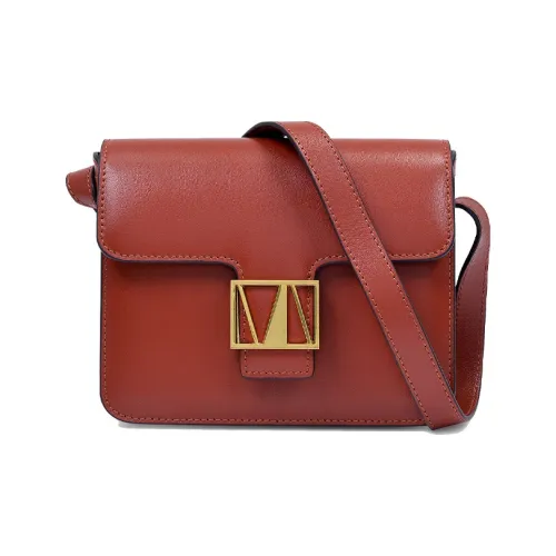 Manu Atelier Roxy Series Коровья кожа Сумка через плечо Женская Красная