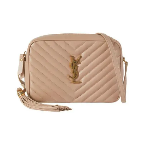SAINT LAURENT Кожа Camera Сумка Сумка через плечо Сумка на плечо Женская Темно-бежевый