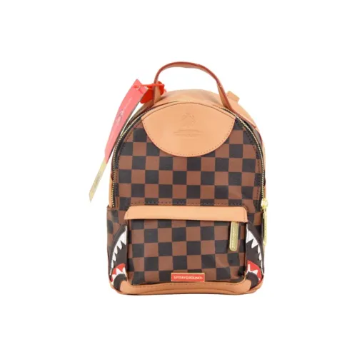 SPRAYGROUND Полиуретан Рюкзак Стандартный Унисекс Коричневый