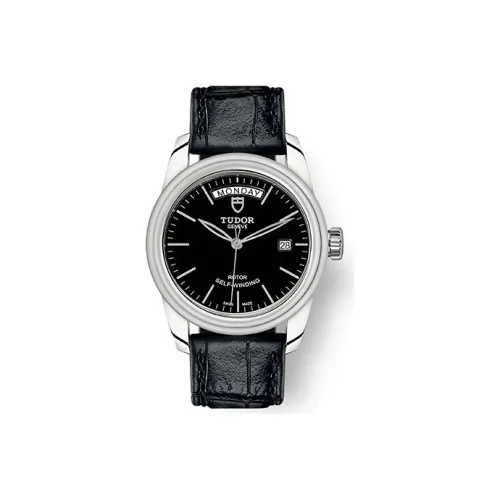 TUDOR Jun Jue Series Автоматический Механический Механизм Мужские Часы Часы 39 мм Черный Циферблат