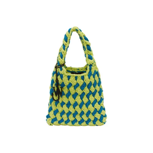 JW Anderson Хлопок Тоут Сумка Сумка для покупок Сумка Женская Зеленая