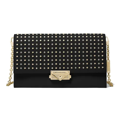 MICHAEL KORS Cece Коровья кожа Сумка через плечо Большая Женская Черная