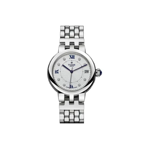 TUDOR Автоматический Механический Движение Женские Часы Rose Collection 34 мм Белый