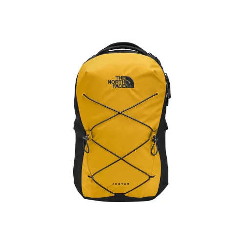 The North Face Jester 27L Outdoor Backpack Bag Polyester Ginger Yellow Men's