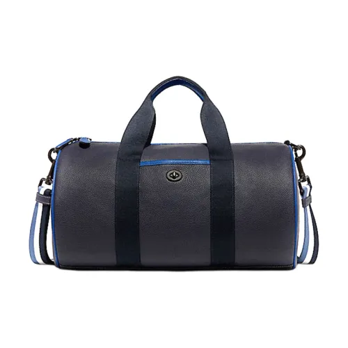 COACH Disney Collaboration Trekker Кожа Сумка Сумка через плечо Путешествие Сумка на плечо Большая Унисекс Темно-синий