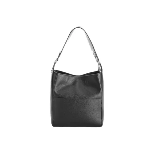 PINKO Коровья кожа ведрообразная сумка сумка сумка через плечо женская черная