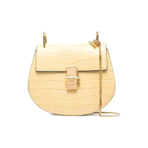 Chloe Телячья кожа Сумка через плечо Женская Желтая