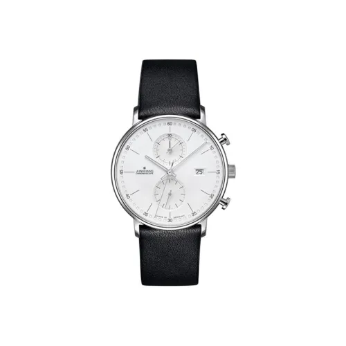 JUNGHANS Кварцевый механизм Мужские часы серии FORM 40мм*40мм*10,5мм Белый