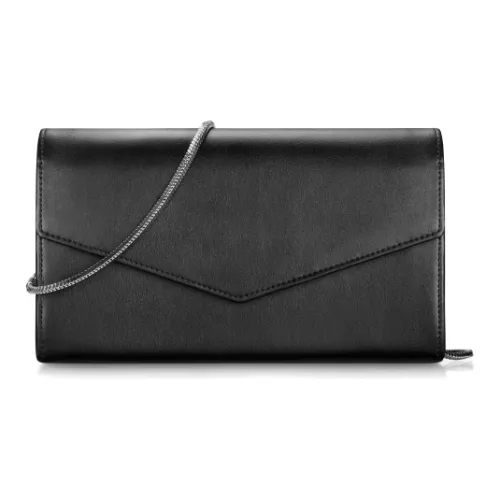 INJOYLIFE Сумка из коровьей кожи с цепочкой маленькая квадратная сумка через плечо женская черная