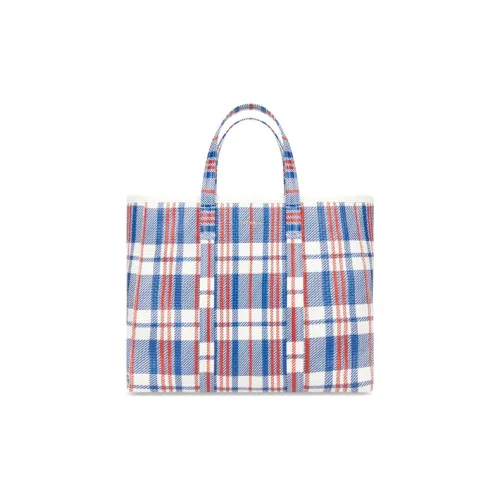 Balenciaga Barbes Овечья кожа Тоут Сумка Сумка для покупок Ручная сумка Сумка через плечо Средняя Унисекс Синий Красный