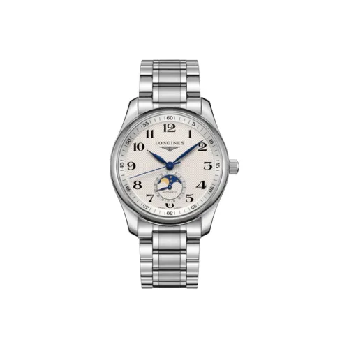 Longines Автоматический Механический Механизм Мужские Часы Master Collection 40 мм Серебряные