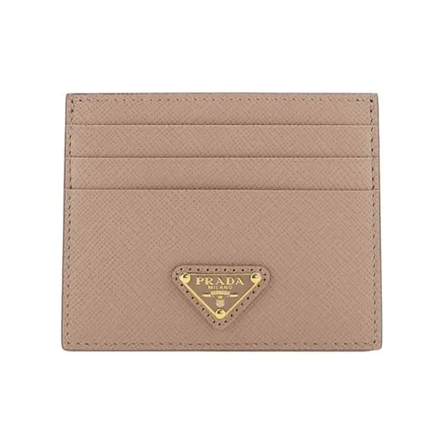 PRADA Кожа Монетница Женская Розовая