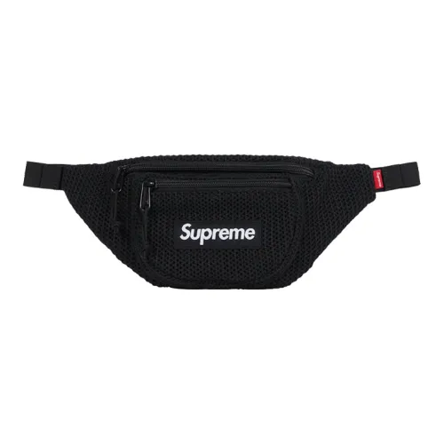 Supreme Хлопок Сумка через плечо Бананка Обычный Унисекс Винтаж Цветовая схема