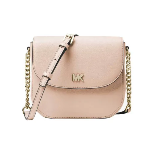 MICHAEL KORS Mott Кожа Седло Сумка Сумка через плечо Стандартная Женская Мягкий Розовый