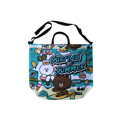 Подкладочная ткань Сумка Стандартная Унисекс Синяя с принтом