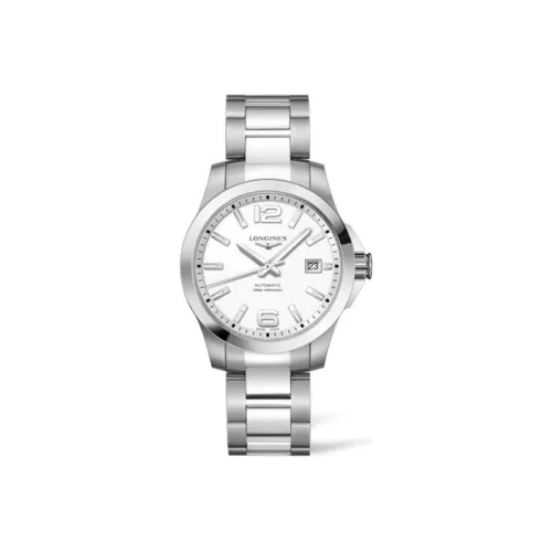 Longines Автоматический Механический Часы Мужские Comcast Collection 39 мм Белые